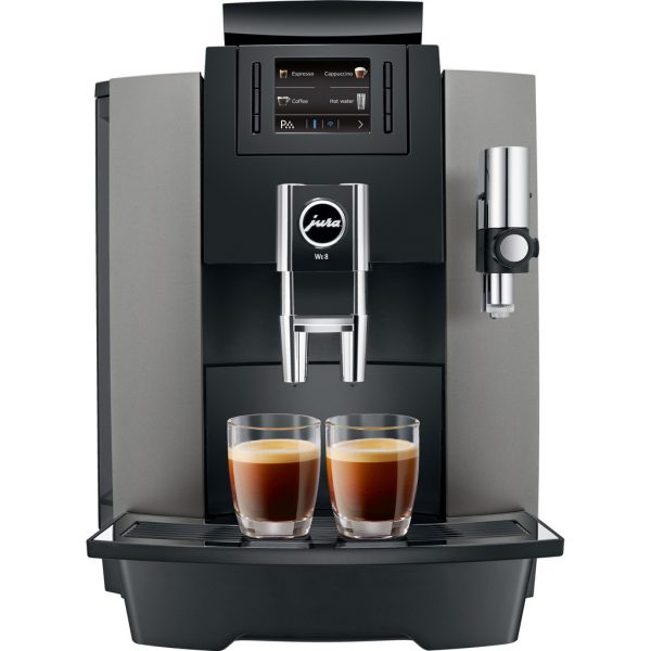 JURA WE8 Dark Inox (2019) | Jura Koffieapparaten Espresso Volautomatisch